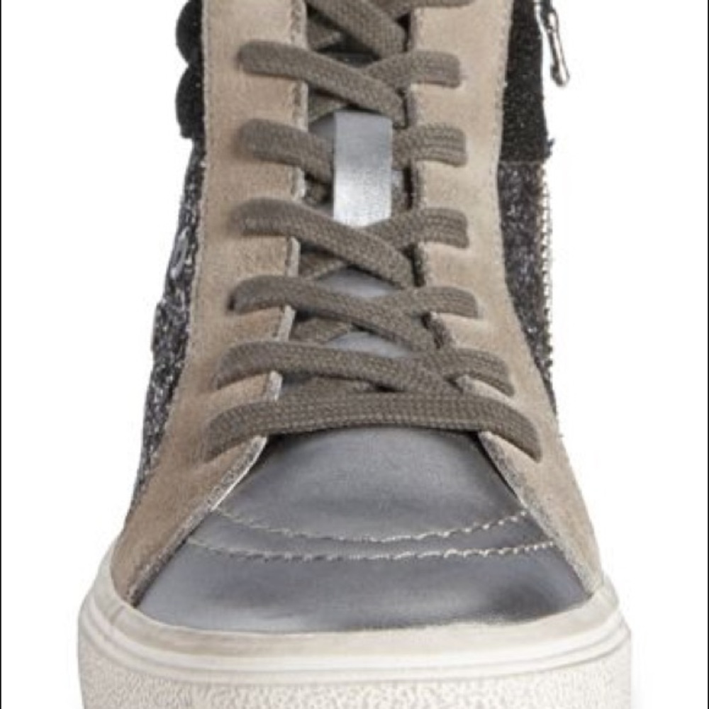 Steve Madden Serena mixed media sneaker - Picture 5 of 8